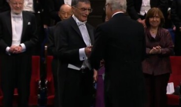 Türklerin Nobel Gururu Aziz Sancar Ödülünü aldı.