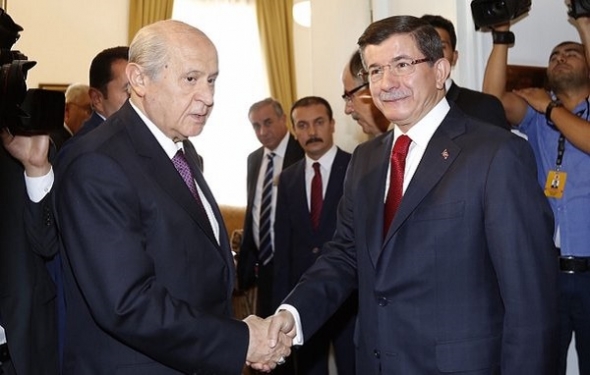 BAHÇELİ – DAVUTOĞLU GÖRÜŞMESİ SONA ERDİ