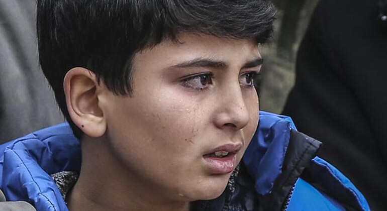 Şehit baba gözyaşlarıyla uğurlandı