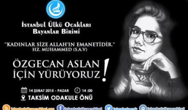 Ülkü Ocakları’ndan ‘Özgecan Aslan’ eylemi ve Arbede