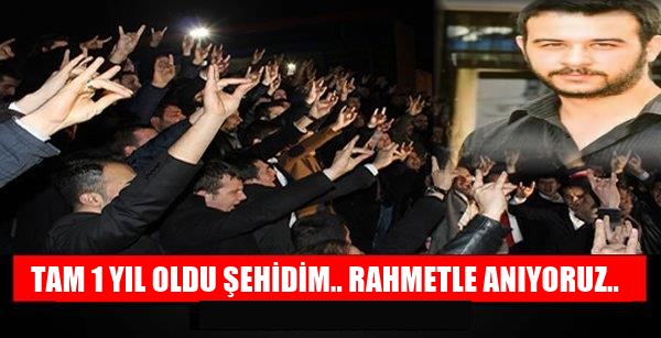 TAM 1 YIL OLDU ŞEHİDİM.. RAHMETLE ANIYORUZ..