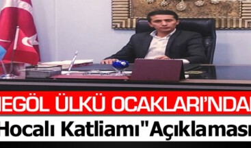 İnegöl Ülkü Ocakları’dan “Hocalı Katliamı”Açıklaması