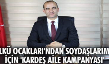 Ülkü Ocakları’ndan soydaşlarımız için “Kardeş Aile Kampanyası”