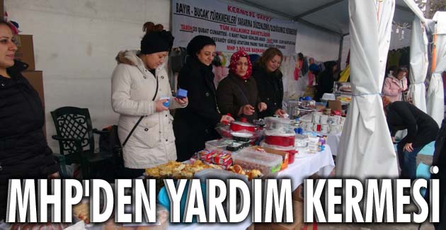 MHP’den yardım kermesi