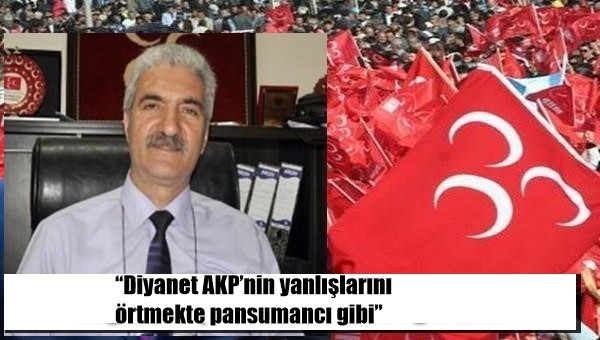 Diyanet AKP’nin yanlışlarını örtmekte pansumancı gibi