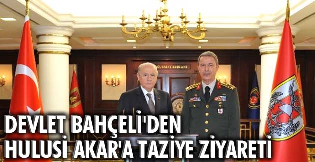 Genelkurmay Başkanlığı’na Taziye Ziyaretleri