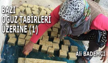 BAZI OĞUZ TABİRLERİ ÜZERİNE (1)