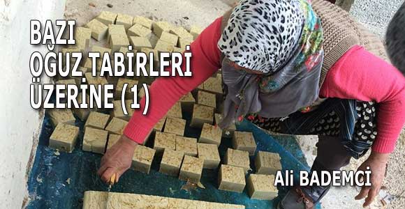 BAZI OĞUZ TABİRLERİ ÜZERİNE (1)