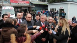 ADAN HASTANEDE YARALILARI ZİYARET ETTİ
