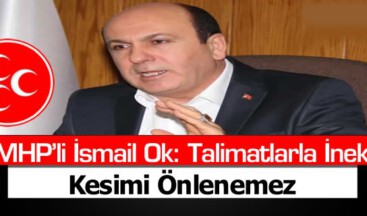 Talimatlarla İnek Kesimi Önlenemez