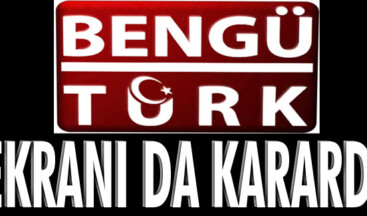 BENGÜTÜRK ekranı da karardı