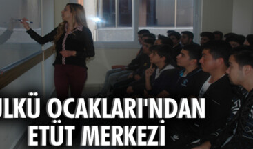 Ülkü Ocakları’ndan Etüt Merkezi