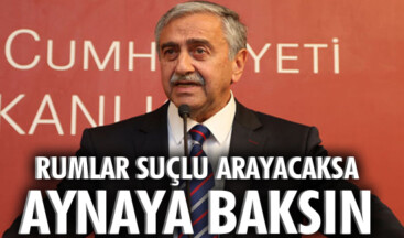 Rumlar suçlu arayacaksa aynaya baksın
