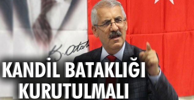 Kandil bataklığı kurutulmalı