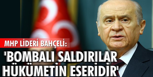 “Bombalı saldırılar hükümetin eseridir”