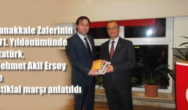 Çanakkale Zaferinin 101. Yıldönümünde