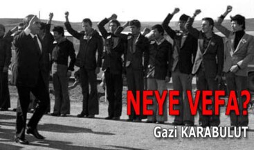 NEYE VEFA?