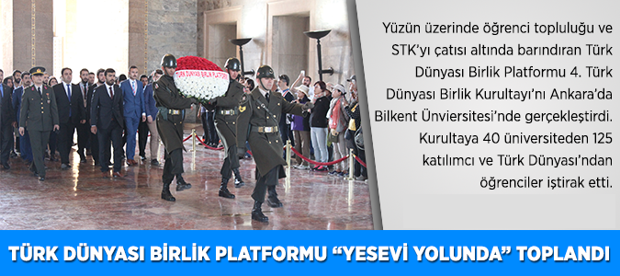 4. Türk Dünyası Birlik Kurultayı Yapıldı