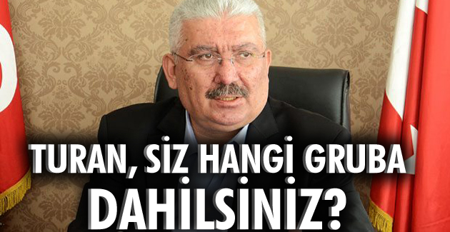 Turan, siz hangi gruba dahilsiniz?