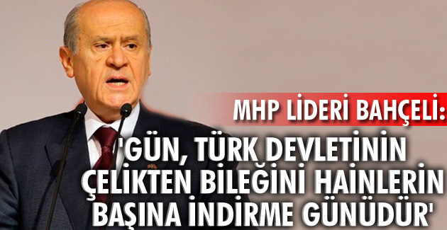 “‘KARŞIMIZDAKİ OYUN BELLİDİR”