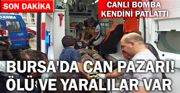 Bursa’da patlama! Ölü ve yaralılar var