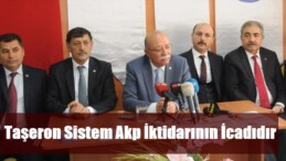 Taşeron Sistem Akp İktidarının İcadıdır