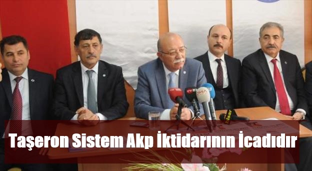 Taşeron Sistem Akp İktidarının İcadıdır