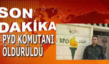 Halep’te PYD komutanı öldürüldü
