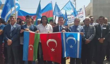BİZ KARDEŞİZ: Azerbaycan’ın zaferleri Kerkük’te çoşkuyla kutlandı