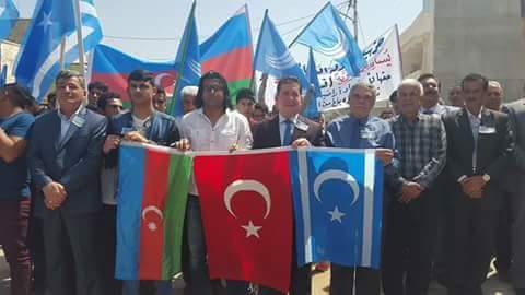 BİZ KARDEŞİZ: Azerbaycan’ın zaferleri Kerkük’te çoşkuyla kutlandı