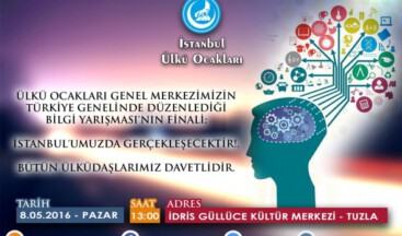 ÜLKÜ OCAKLARI GENEL MERKEZİ BİLGİ YARIŞMASI FİNALİ YARIN