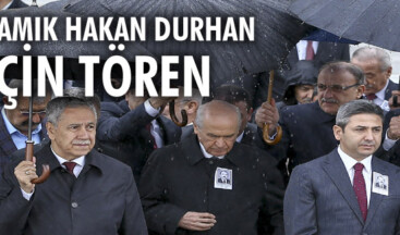 Namık Hakan Durhan için tören