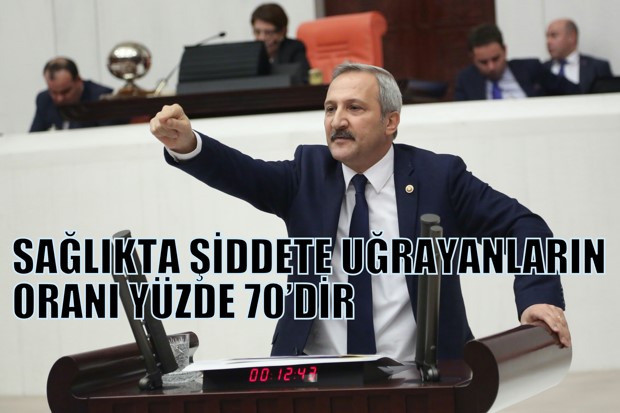 SAĞLIKTA ŞİDDETE UĞRAYANLARIN ORANI YÜZDE 70’DİR