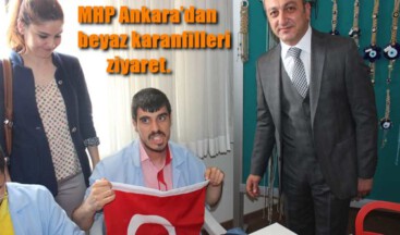 MHP Ankara’dan beyaz karanfilleri ziyaret.