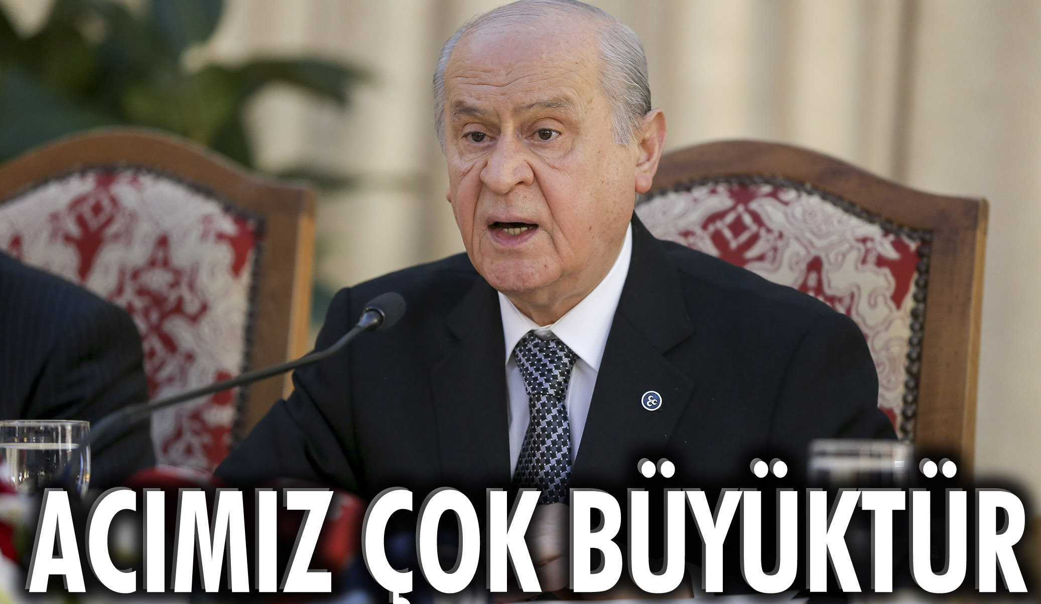 MHP Genel Başkanı Devlet Bahçeli, partisinin Kızılcahamam'd