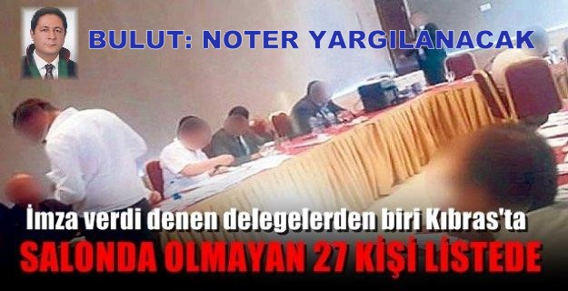 BULUT: NOTER YARGILANACAK