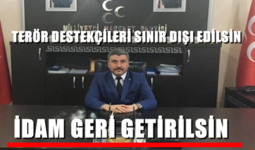 BAŞKAN EVCİL’DEN ACİL TERÖR ÖNLEM PAKETİ