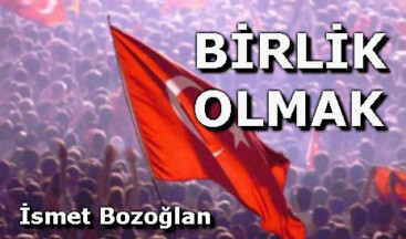 BİRLİK OLMAK (Nefret dilinden uzaklaşmakla olur)
