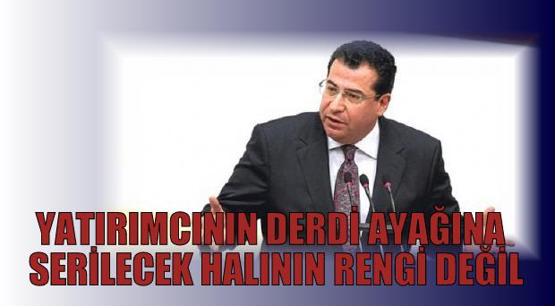 YATIRIMCININ DERDİ AYAĞINA SERİLECEK HALININ RENGİ DEĞİL