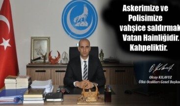 Askerimize ve Polisimize vahşice saldırmak Vatan Hainliğidir.
