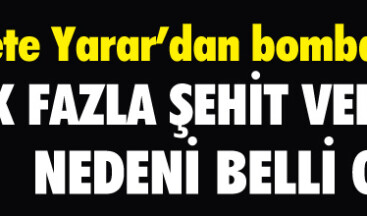 METE YARAR’DAN BOMBA AÇIKLAMALAR !