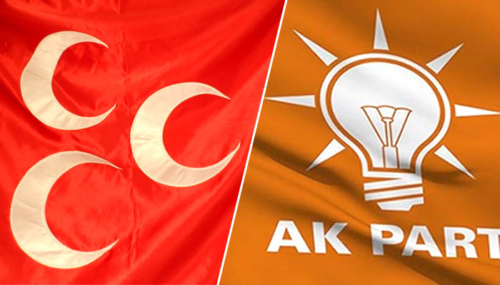 MHP – AKP ittifakının 30 büyükşehirdeki oy oranı