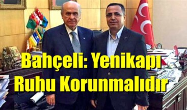 Bahçeli: Yenikapı Ruhu Korunmalıdır