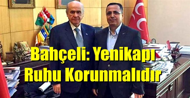 Bahçeli: Yenikapı Ruhu Korunmalıdır