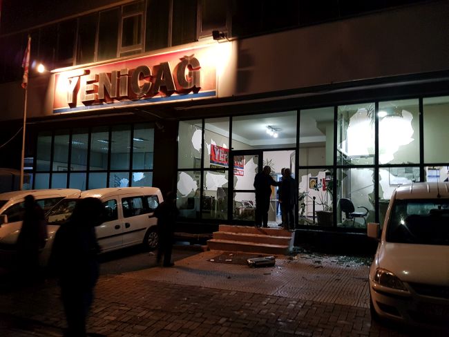 YENİÇAĞ GAZETESİ’NE HAİN SALDIRI