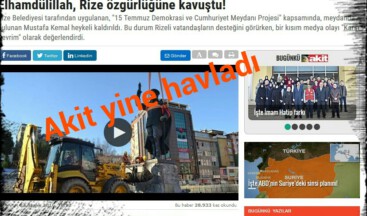 Akit yine havladı