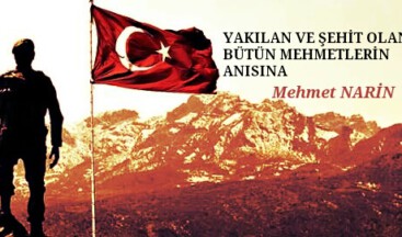 YAKILAN VE ŞEHİT OLAN BÜTÜN MEHMETLERİN ANISINA