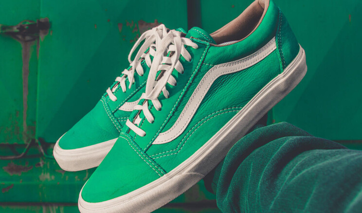 Pair Of Green Sneakers, Style Mistake Or Victory?