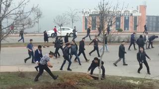 Kocaeli Üniversitesi’nde Ermenistan yandaşları Türklere saldırdı