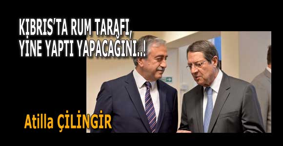 KIBRIS’TA RUM TARAFI, YİNE YAPTI YAPACAĞINI..!